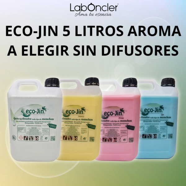 EcoJin 5 Litros Aroma a elegir SIN DIFUSOR