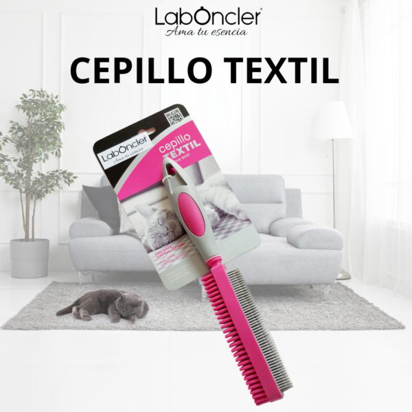 Cepillo Textiles Rosa - Imagen 2