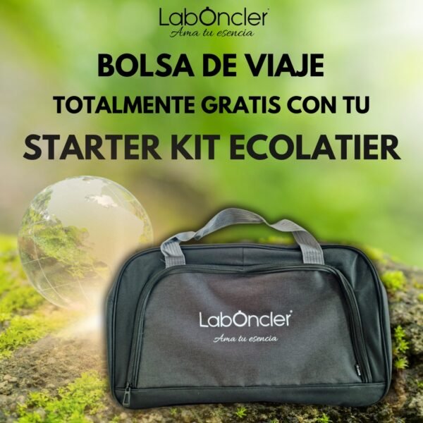 ECOLATIER STARTER KIT +BOLSO DE VIAJE LABONCLER - Imagen 2