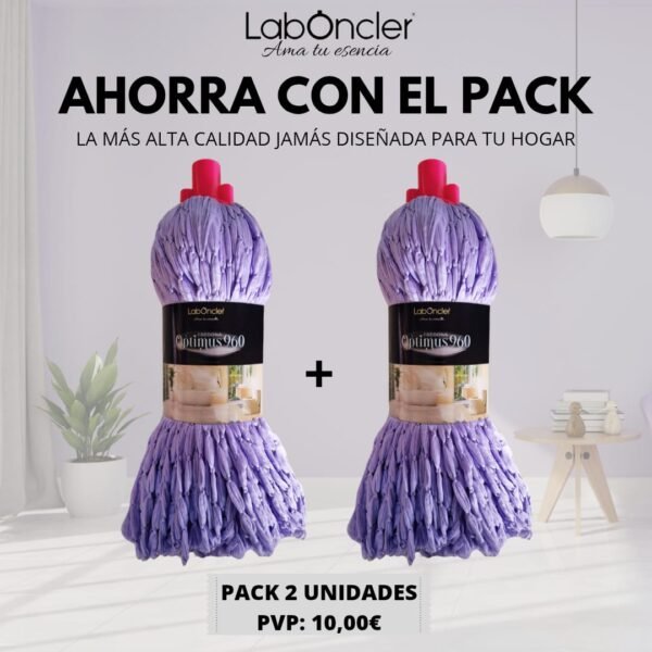 PACK DOBLE FREGONA OPTIMUS 960