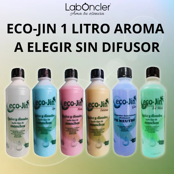 EcoJin 1 Litro Aroma a elegir SIN DIFUSOR