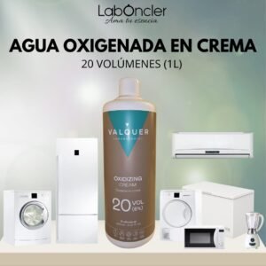 CREMA AGUA OXIGENADA 20 VOL- 6% -1 Litro