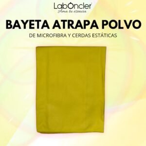 BAYETA ATRAPA POLVO MICROFIBRA Y CERDAS ESTÁTICAS
