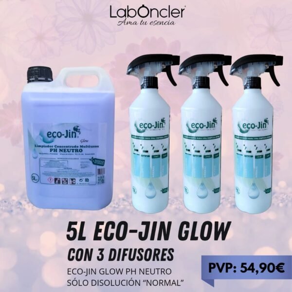 Eco-Jin GLOW Garrafa 5 Litros