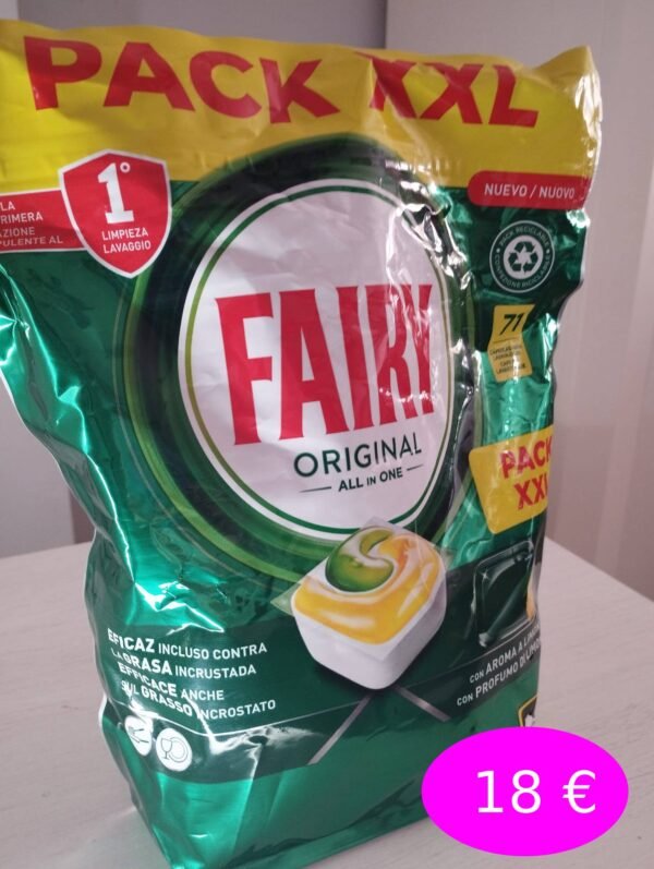 FAIRY ORIGINAL LAVAVAJILLAS 71 CAPSULAS