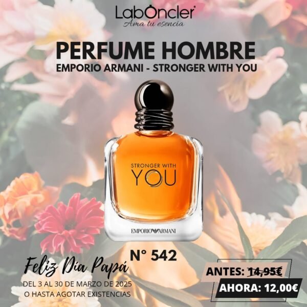 PERFUME DE HOMBRE 542