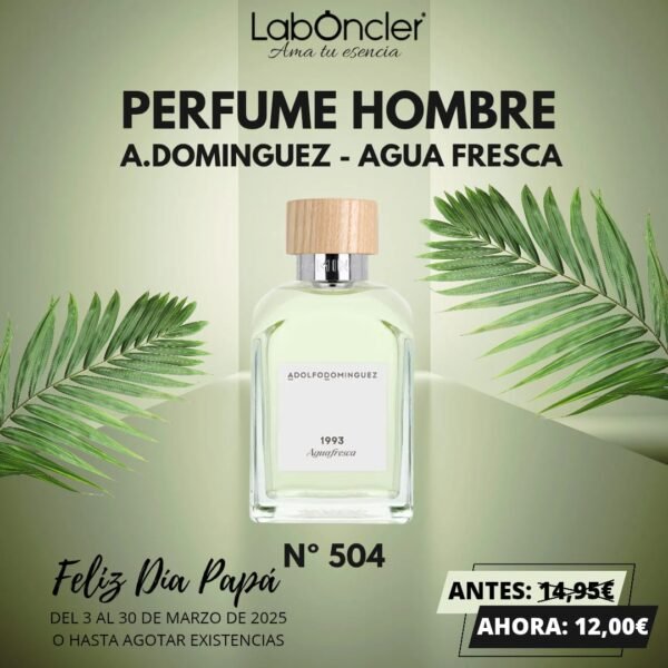 PERFUME DE HOMBRE 504