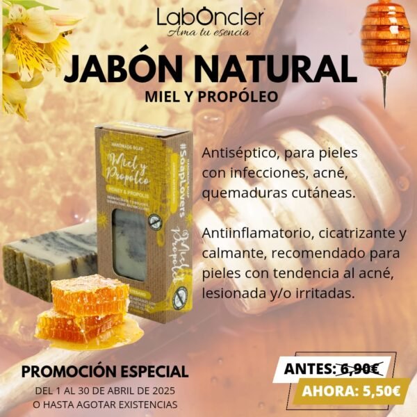 JABÓN Natural de Propóleo