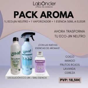 PACK AROMA (EJ NEUTRO 1L+DIFUSOR+ESENCIA AROMATICA A ELEGIR)