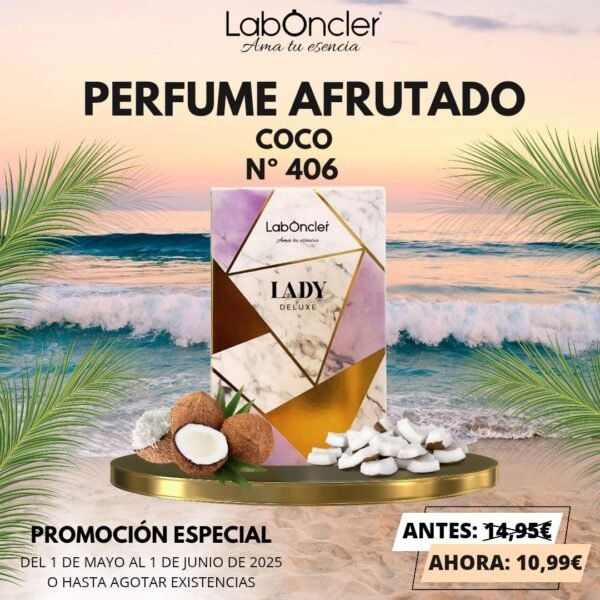 Perfume mujer 406 COCO Pasión