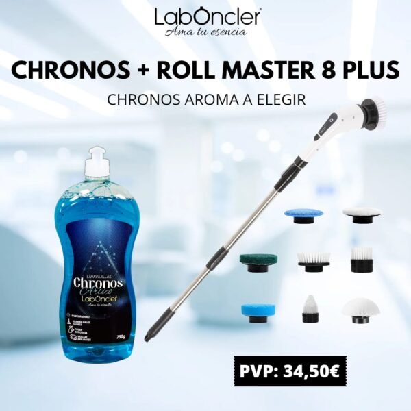 CEPILLO ELÉCTRICO+LAVAVAJILLAS CHRONOS 750ml (A ELEGIR)