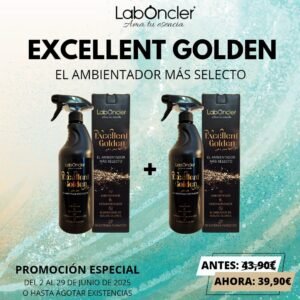 PACK DOBLE AMBIENTADOR EXCELENT GOLDEN