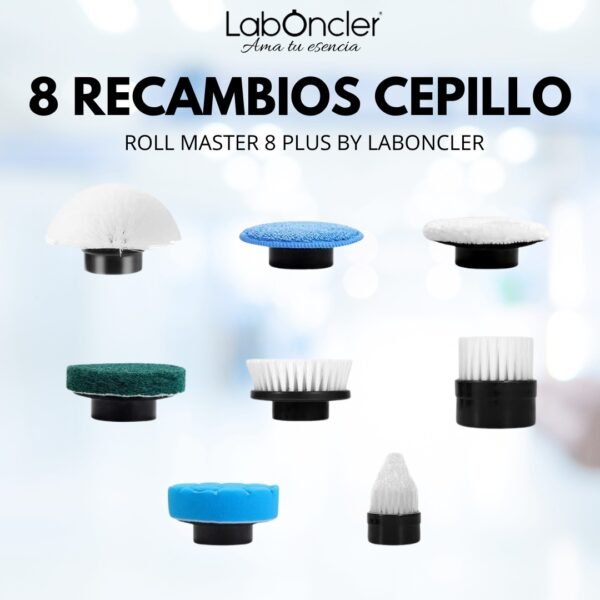 CONJUNTO DE ACCESORIOS PARA ROLL MASTER (8 Recambios)