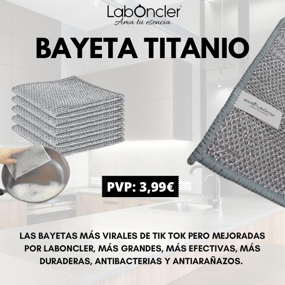 BAYETA TITANIO DE ACERO INOXIDABLE (PACK DE 5 UDS) - Imagen 3