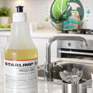 LAVAVAJILLAS CONCENTRADO LIMON 1 L + ESTROPAJO REGALO