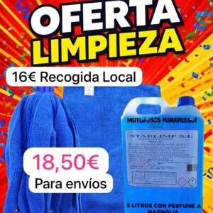 PACK MULTIUSOS BIOALCOHOL+FREGONA+BAYETA