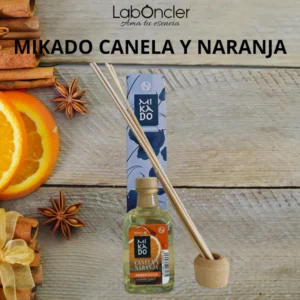 Ambientador mikado Canela y Naranja 100ml