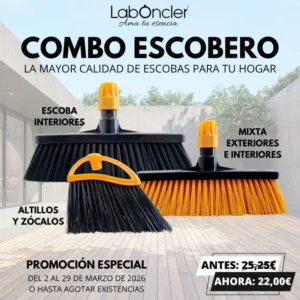 OFERTA: COMBO ESCOBERO (INT+MIXTA+MINI ZOCALOS)