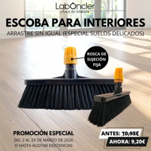 OFERTA: ESCOBA DE INTERIORES