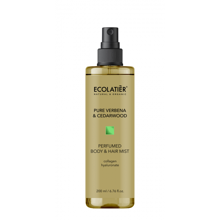 Mist - Bruma Perfumada Cuerpo y Cabello Pure Verbena & Cedarwood 200 ml-ECOLAIER