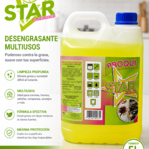 DESENGRASANTE AMARILLO STARLIMP - 5 LITROS