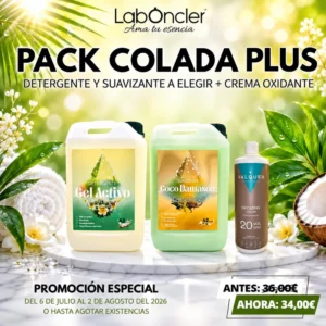 Pack Colada Plus: Suavizante a elegir + Detergente a elegir + Crema Oxidante