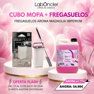 PACK CUBO MOPA + FREGASUELOS AROMA MAGNOLIA IMPERIUM
