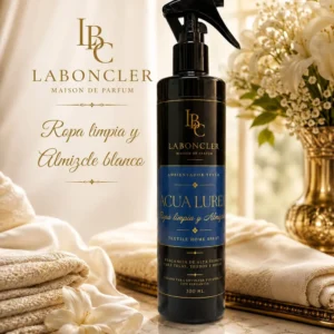 AMBIENTADOR TEXTIL ACUA LUREX - ROPA LIMPIA Y ALMIZCLE BLANCO - ÉTER COLLECTION