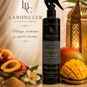 AMBIENTADOR TEXTIL LINUR FRUIT - MANGO, NECTARINA Y AZÚCAR MORENO